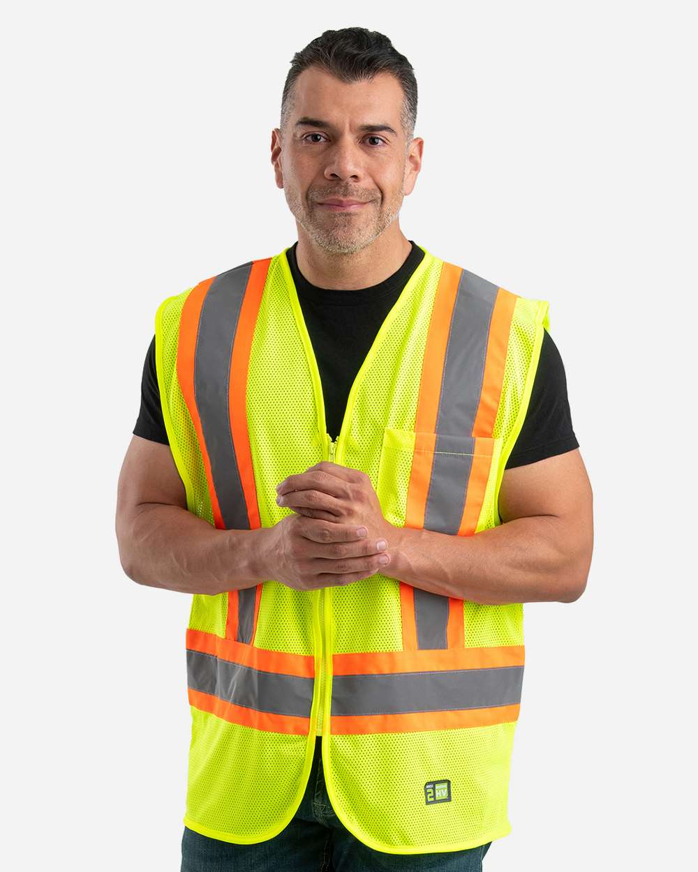 Men's Hi-Vis Class 2 Multi-Color Vest