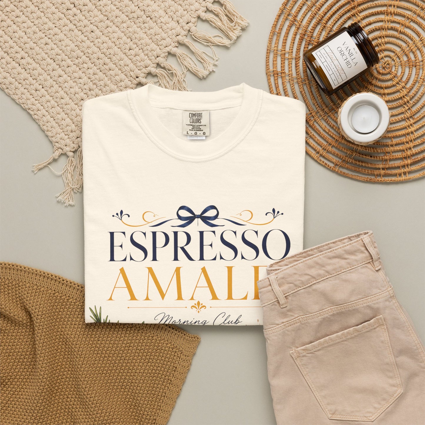 Espresso Amalfi – Morning Club | Premium Summer Tee