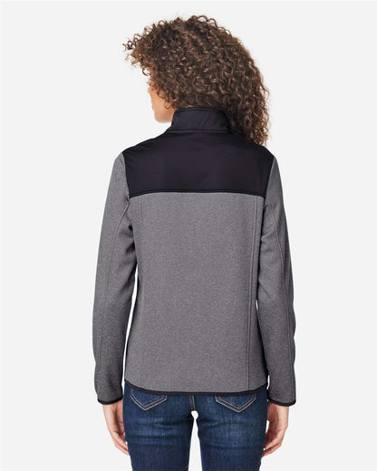 Women's Venture Heathered Stripe Hybrid Jacket