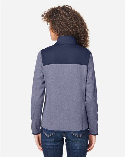 Women's Venture Heathered Stripe Hybrid Jacket