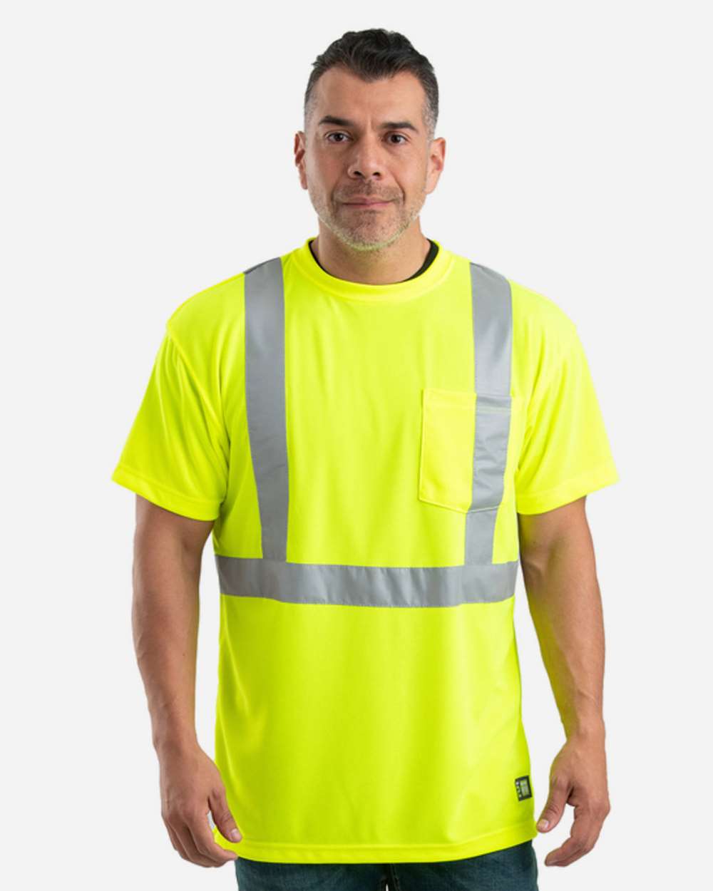 Men's Tall Hi-Vis Class 2 Performance T-Shirt