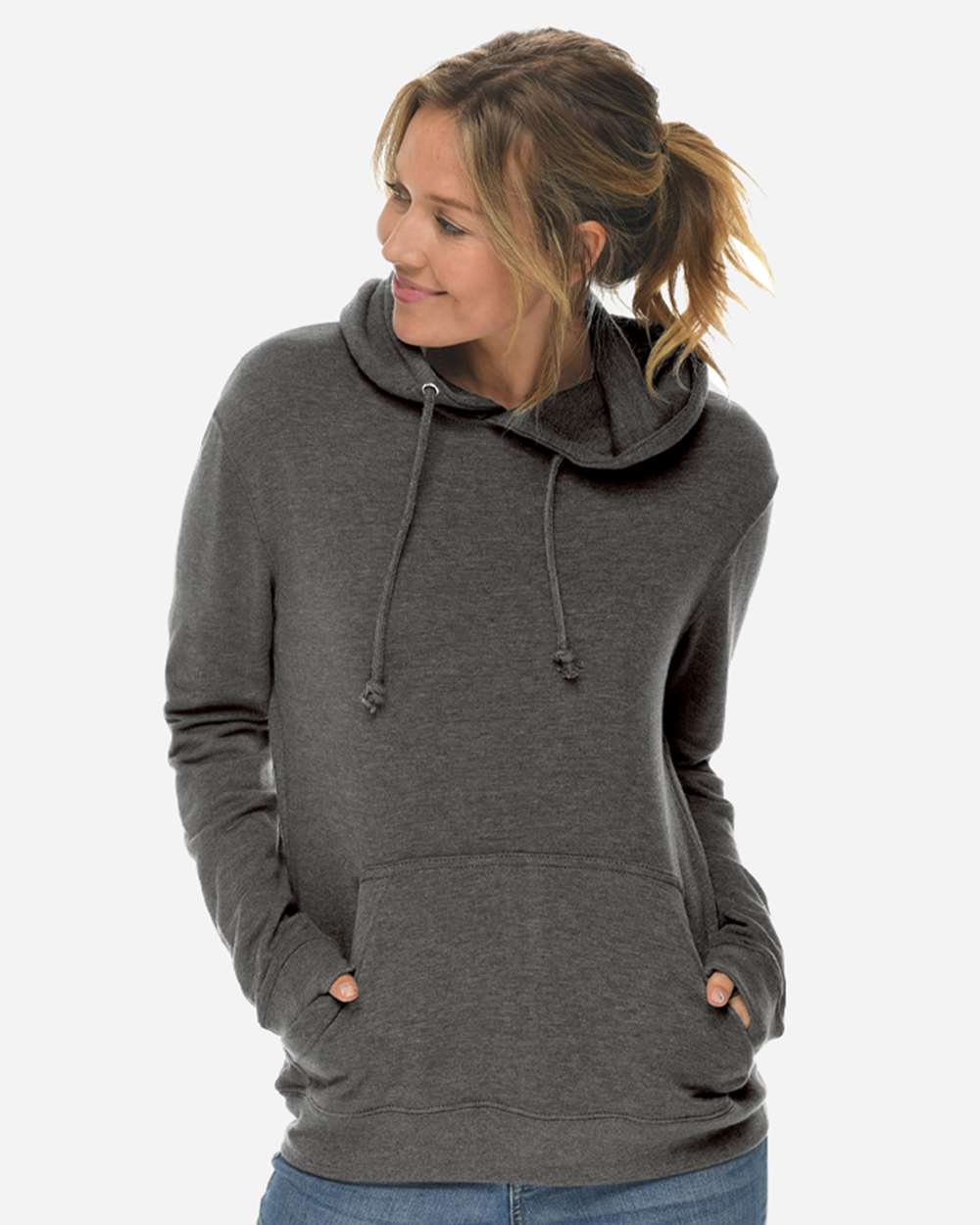 Unisex French Terry Pullover Hooded Sweatshirt