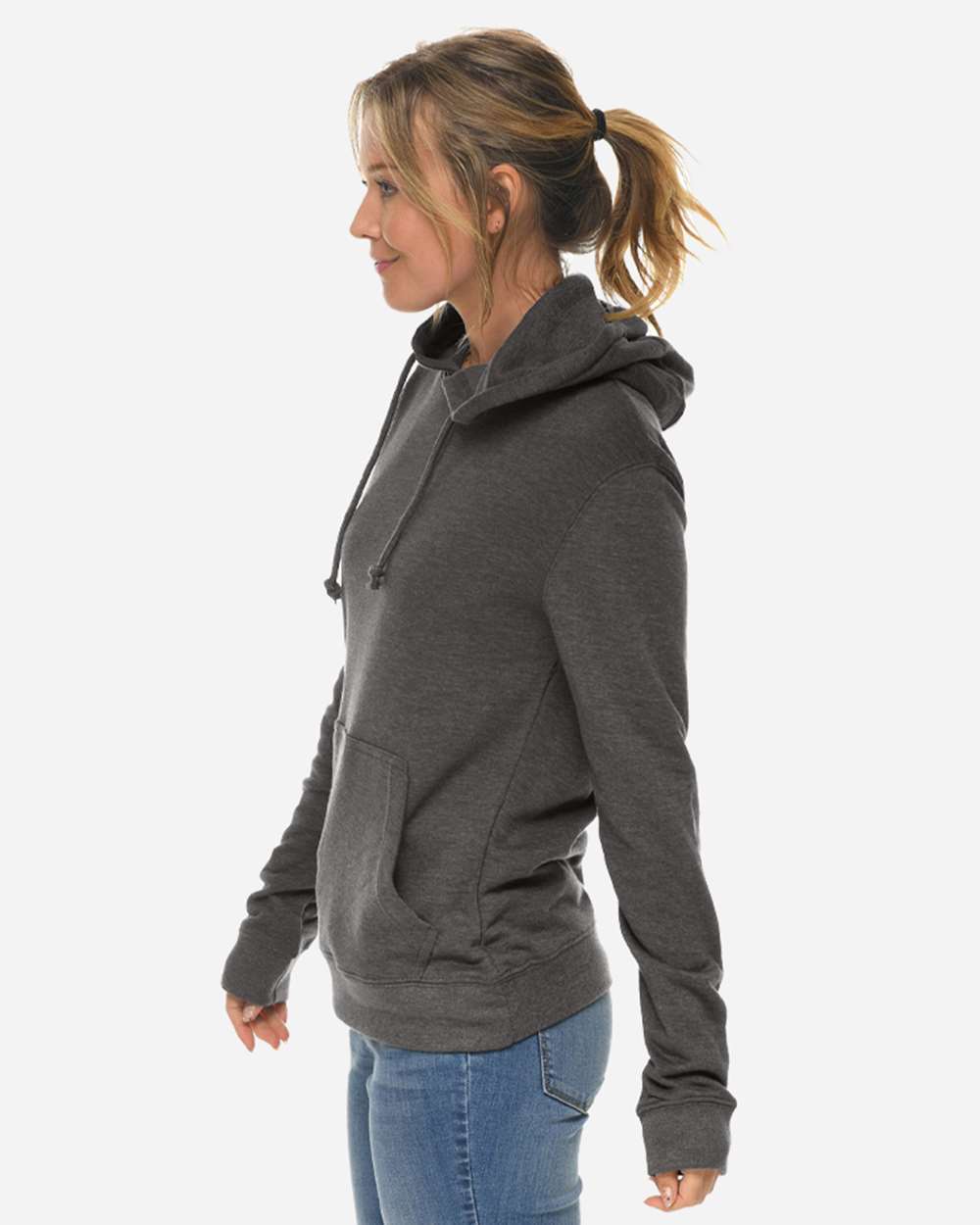 Unisex French Terry Pullover Hooded Sweatshirt