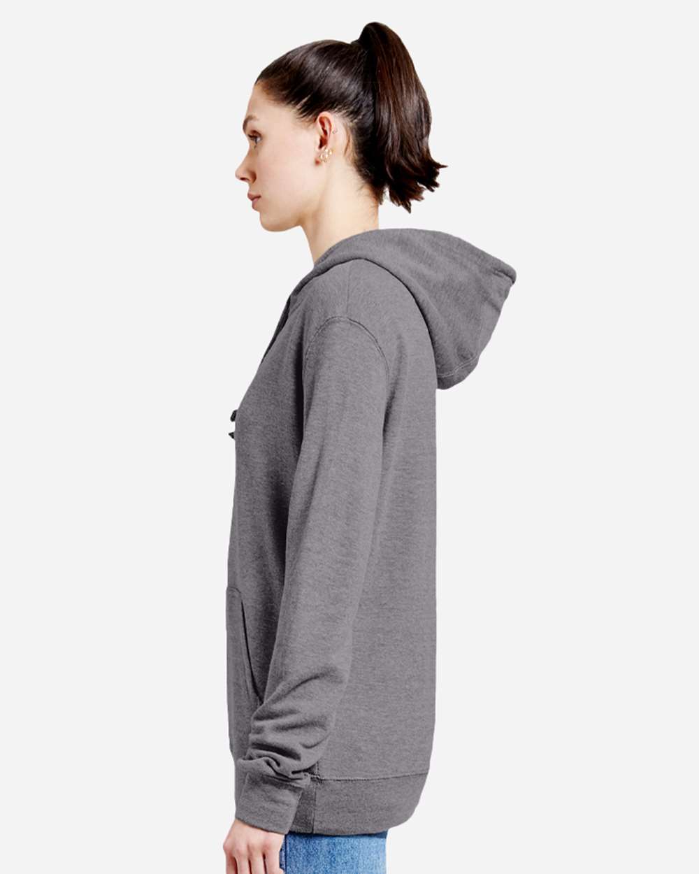 Unisex French Terry Pullover Hooded Sweatshirt