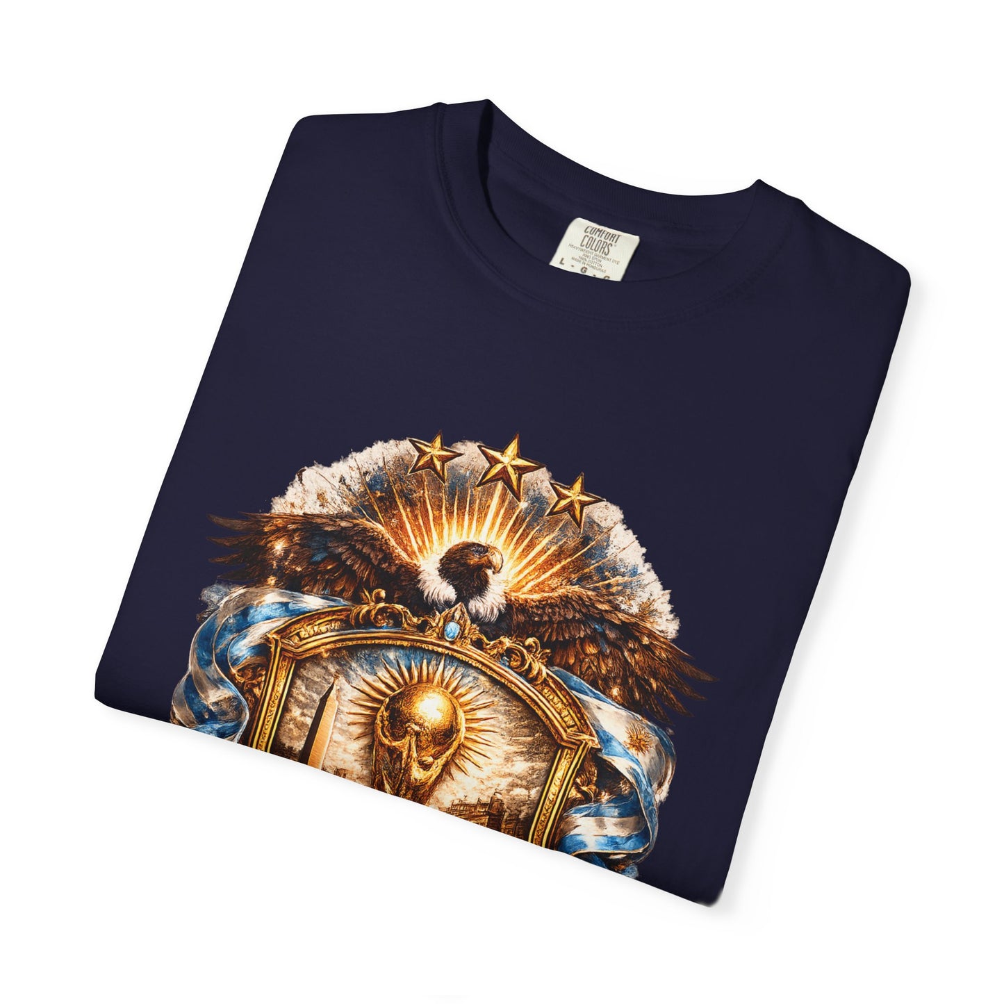 Argentina Football World Cup 'Águila de la Patria' Sovereign Shield | Premium Summer Tee