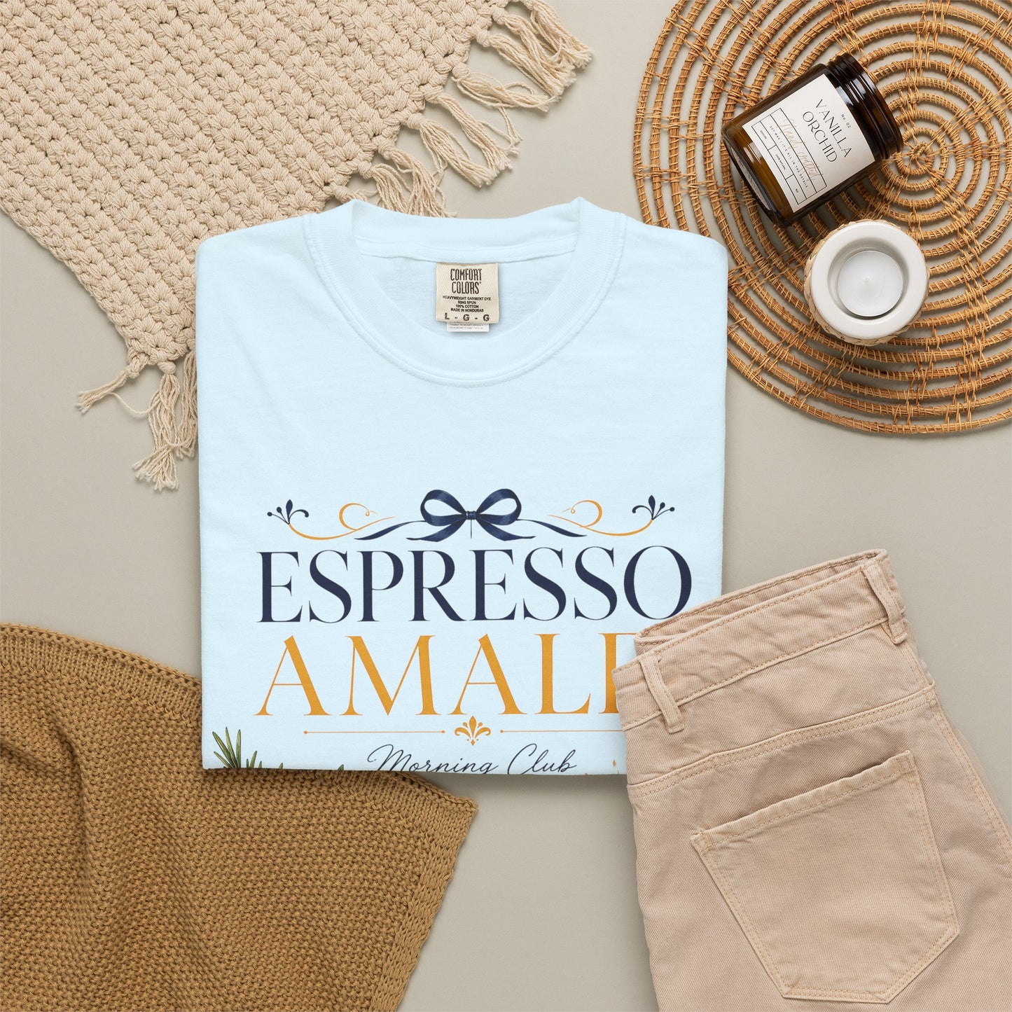 Espresso Amalfi – Morning Club | Premium Summer Tee