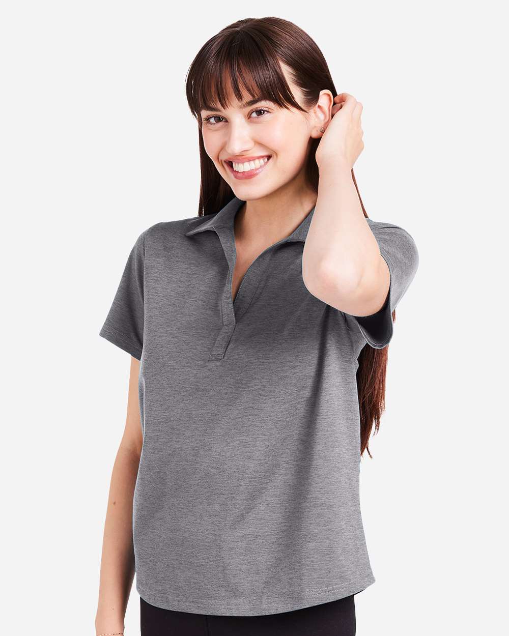 Women's Fairway Marbled Jersey Polo