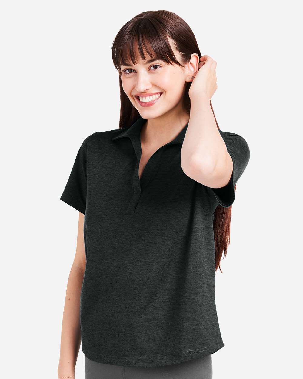 Women's Fairway Marbled Jersey Polo