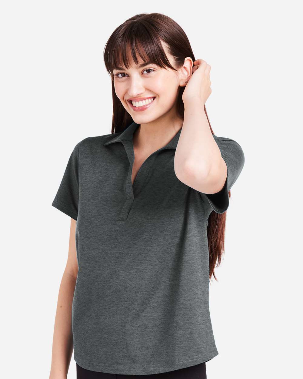 Women's Fairway Marbled Jersey Polo