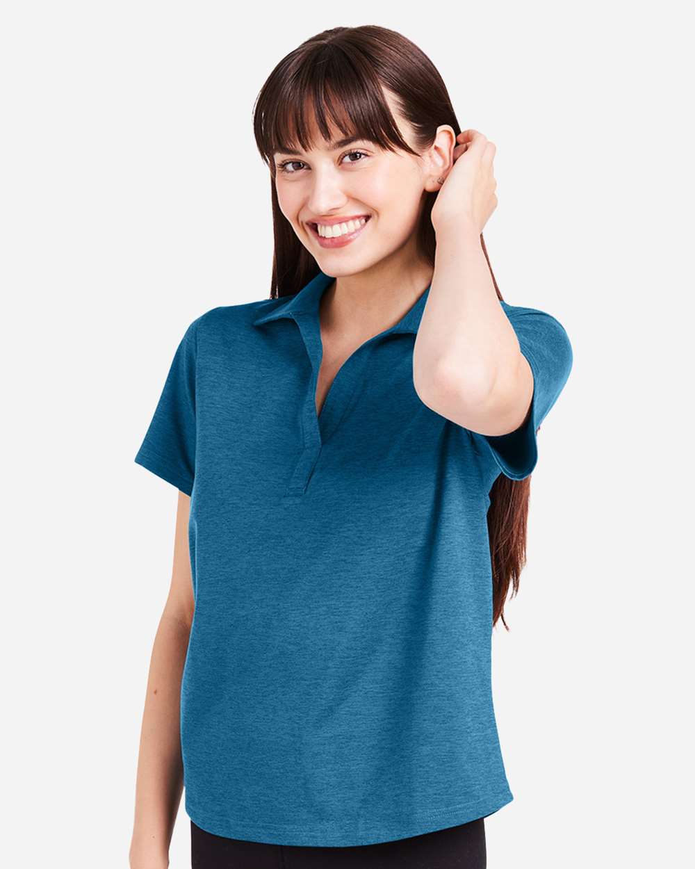 Women's Fairway Marbled Jersey Polo