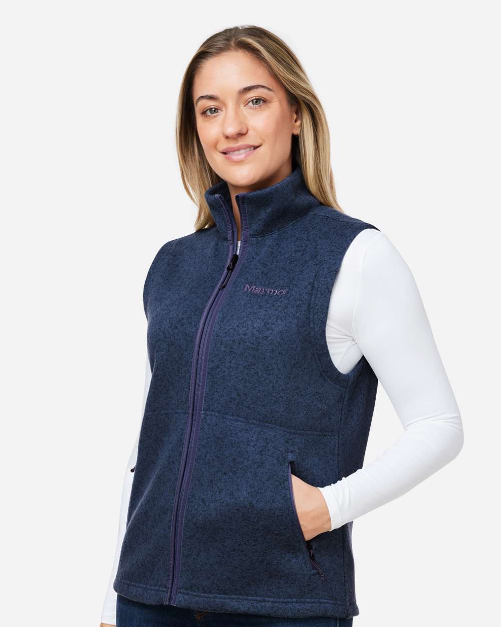 Women's Drop Line Fleece Vest