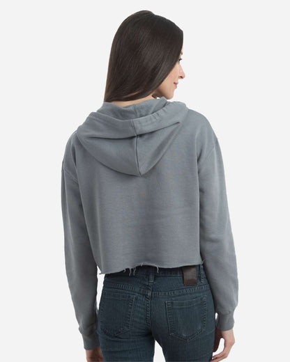 Women's Cropped Fleece Hooded Sweatshirt