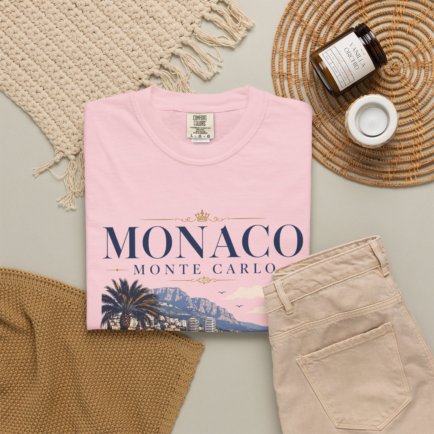 Monaco Monte Carlo – Luxury Coast | Premium Summer Tee