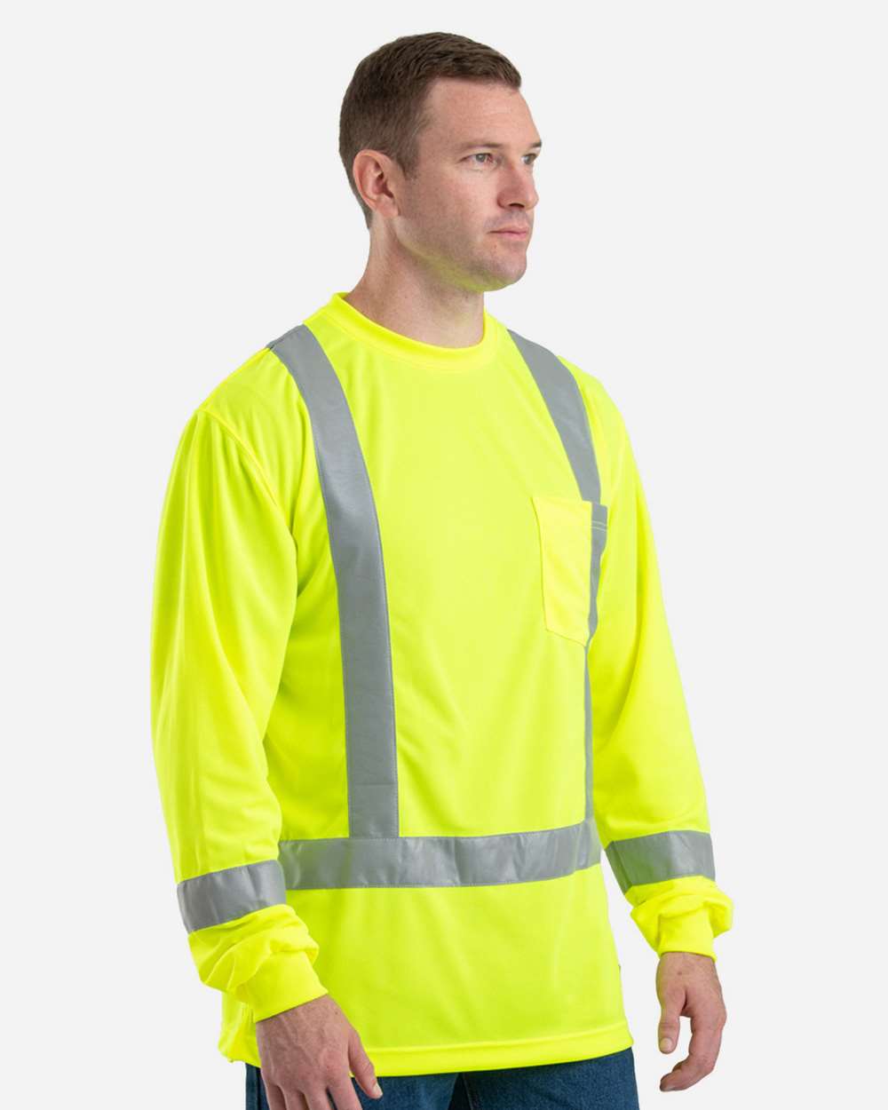 Men's Hi-Vis Class 3 Performance Pocket T-Shirt