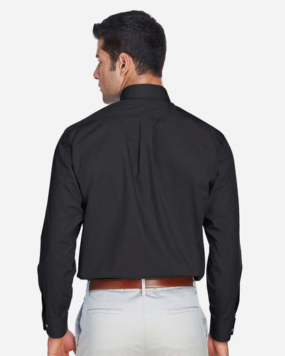 Men's Tall Crown CollectionÂ® Broadcloth Woven Dress Shirt