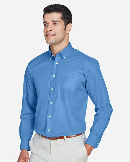 Men's Tall Crown CollectionÂ® Broadcloth Woven Dress Shirt