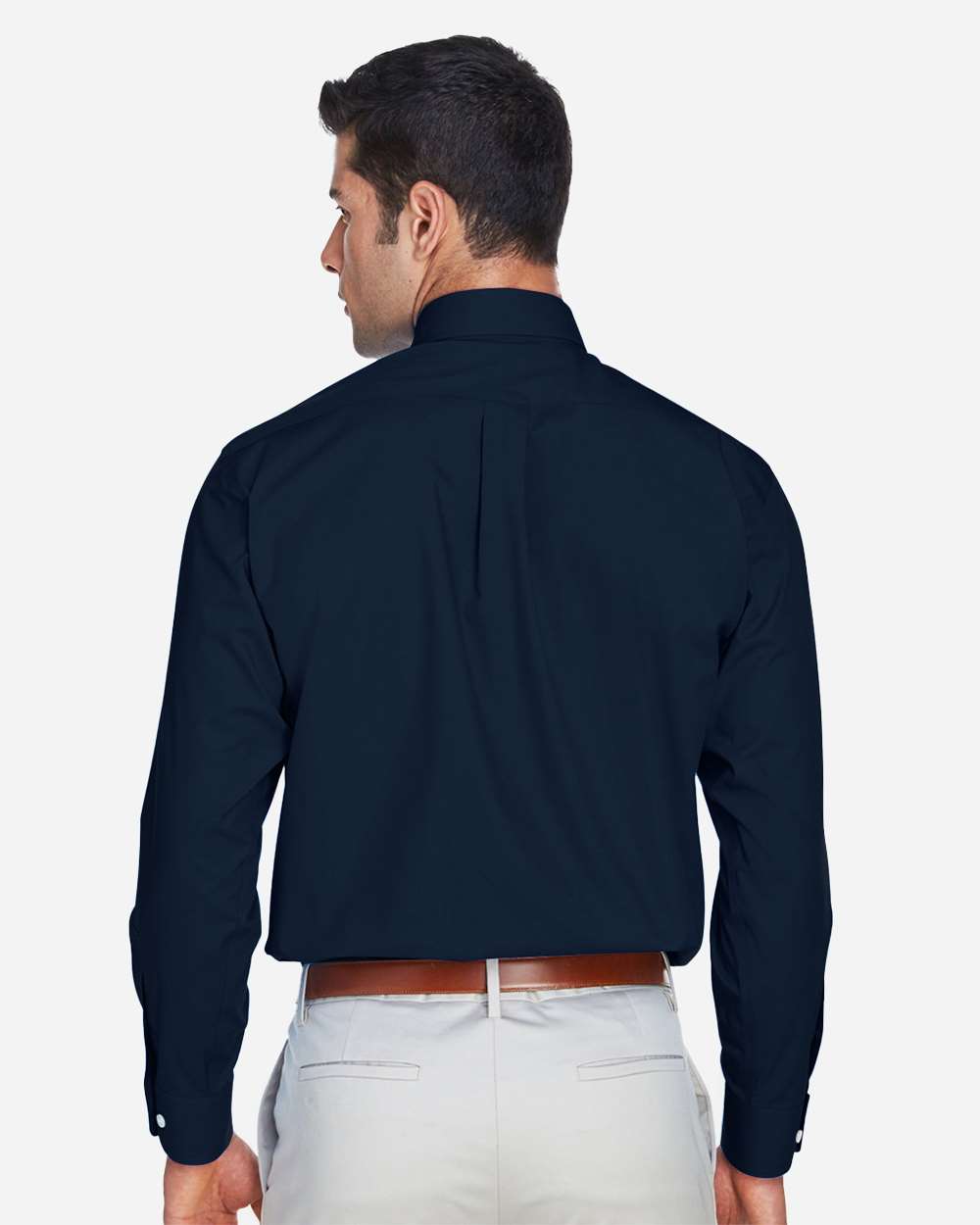 Men's Tall Crown CollectionÂ® Broadcloth Woven Dress Shirt