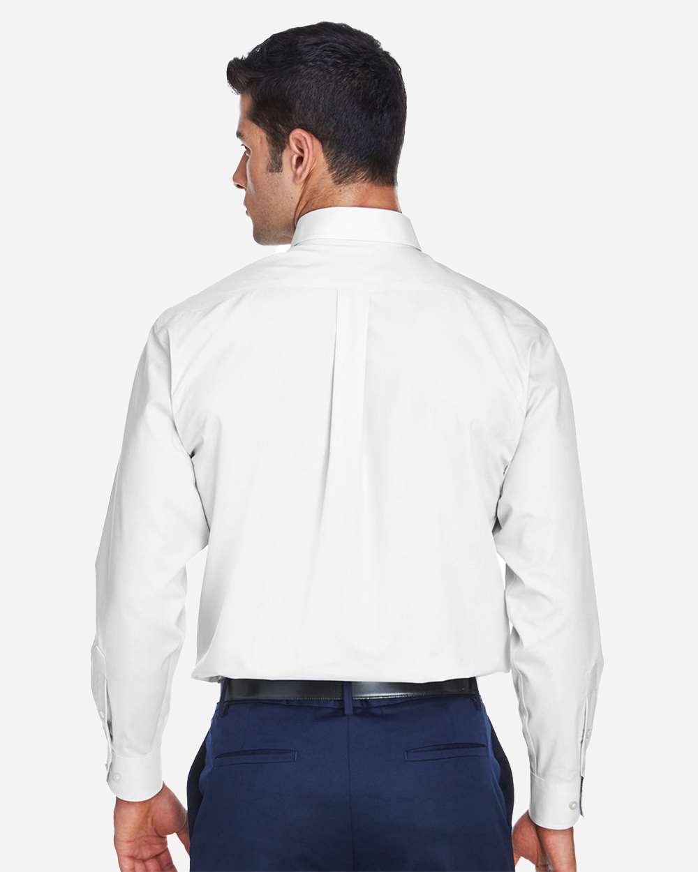 Men's Tall Crown CollectionÂ® Broadcloth Woven Dress Shirt