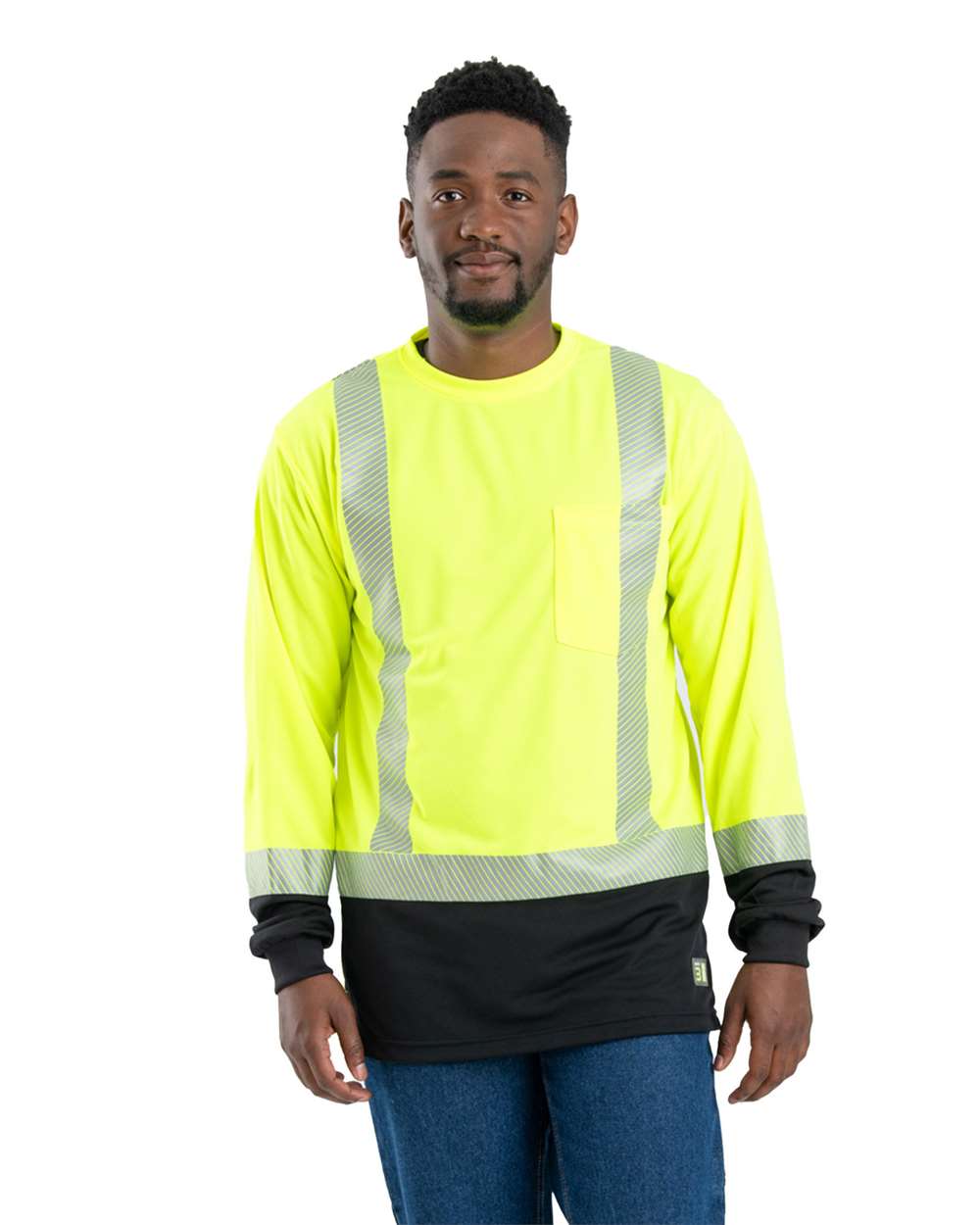 Men's Hi-Vis Class 3 Color Blocked T-Shirt