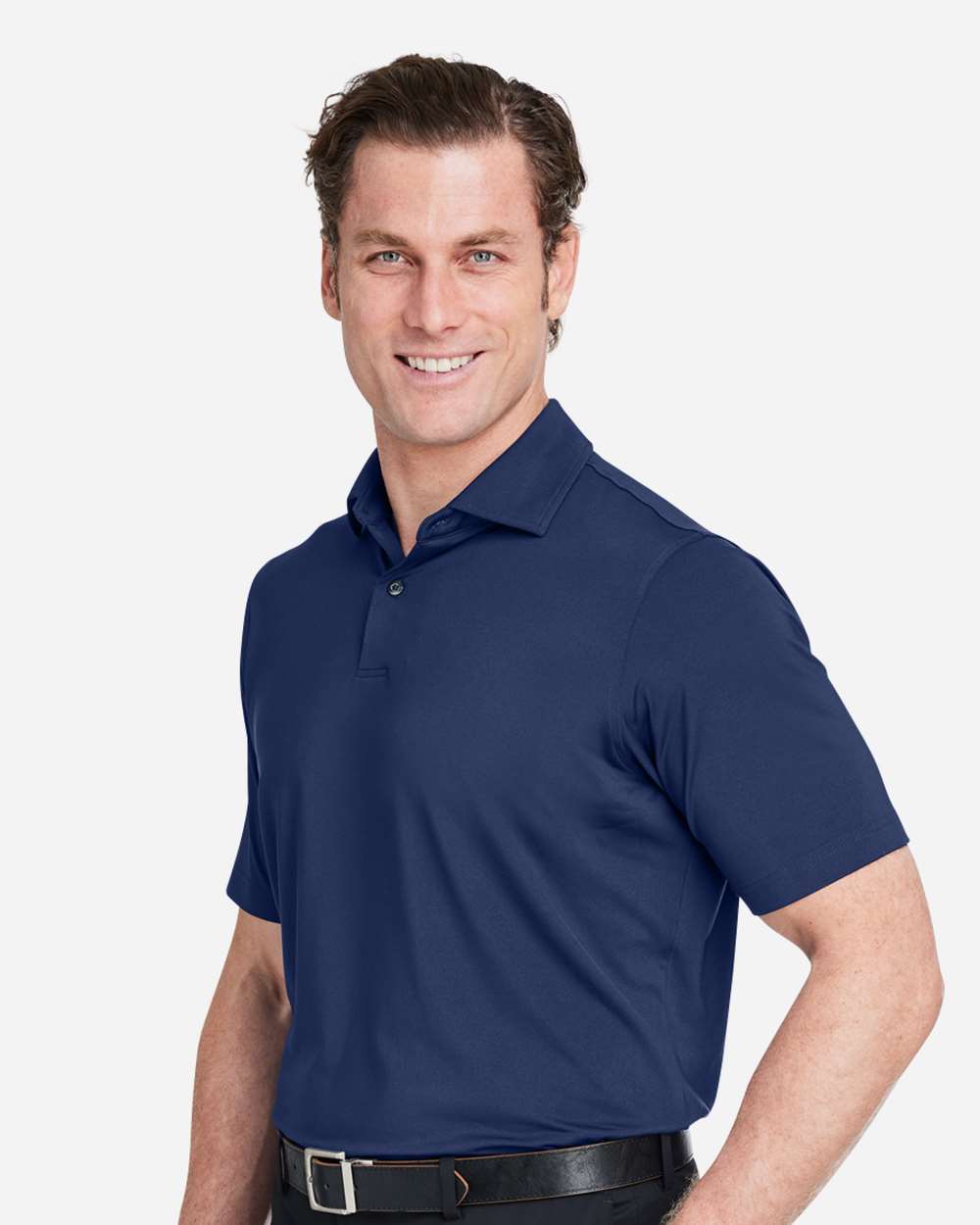 Men's USA Made Tournament Solid Tech Polo