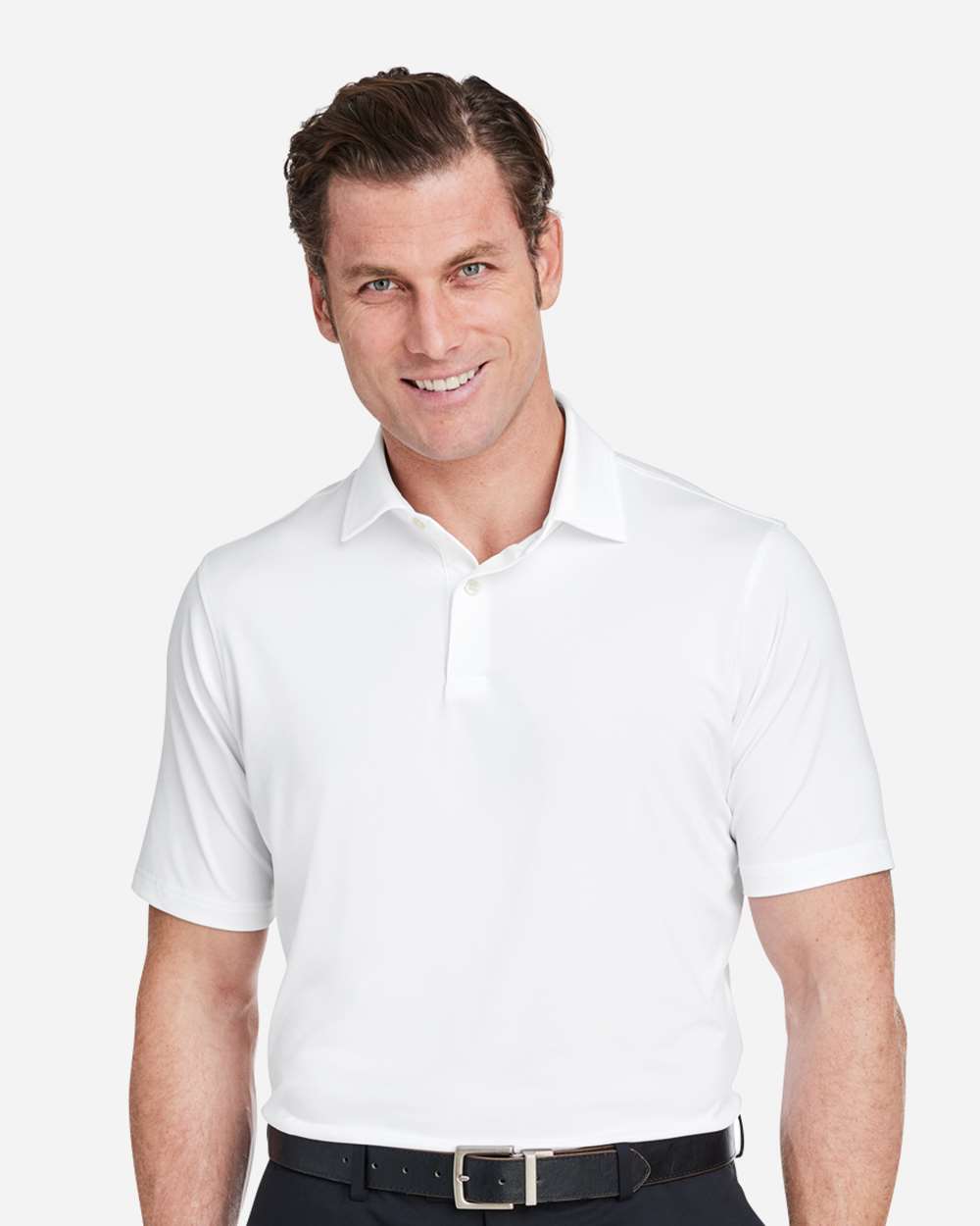 Men's USA Made Tournament Solid Tech Polo