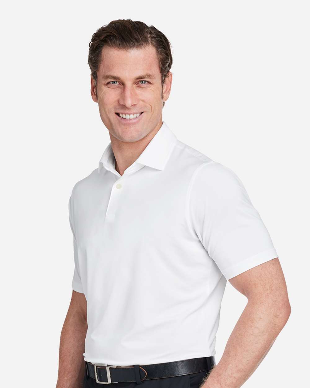 Men's USA Made Tournament Solid Tech Polo