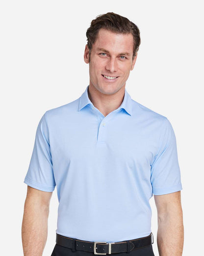 Men's USA Made Mini Stripe Tech Polo