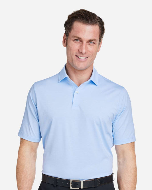Men's USA Made Mini Stripe Tech Polo