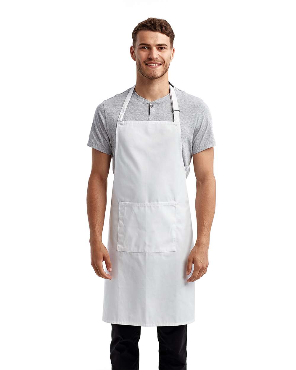 Recycled Pocket Bib Apron
