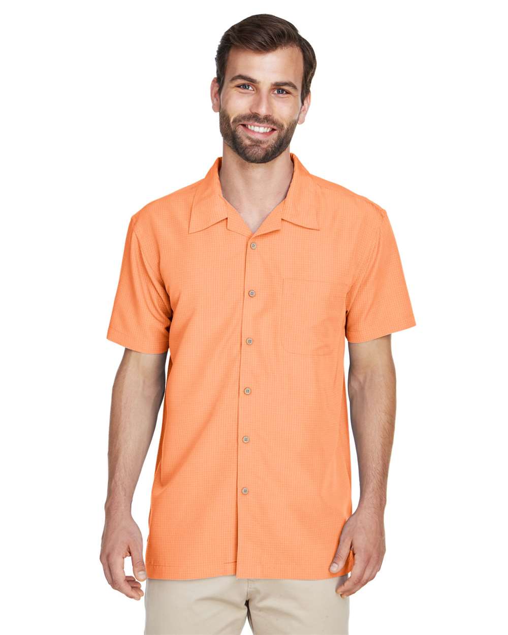 Men's Barbados Textured CampÂ Shirt