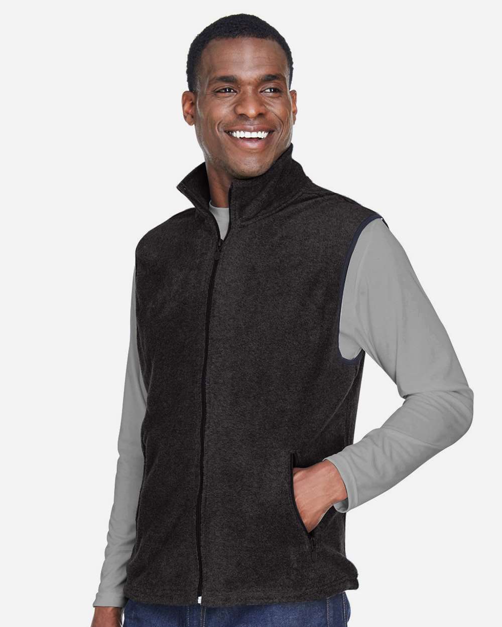 Unisex Fleece Full-Zip Vest