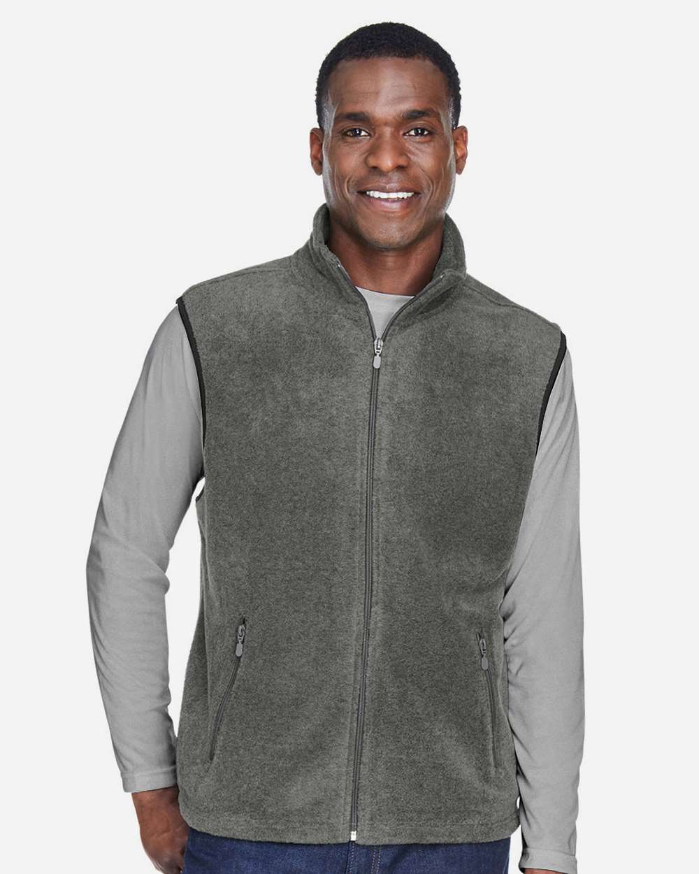 Unisex Fleece Full-Zip Vest
