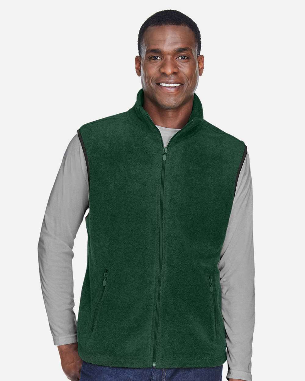 Unisex Fleece Full-Zip Vest