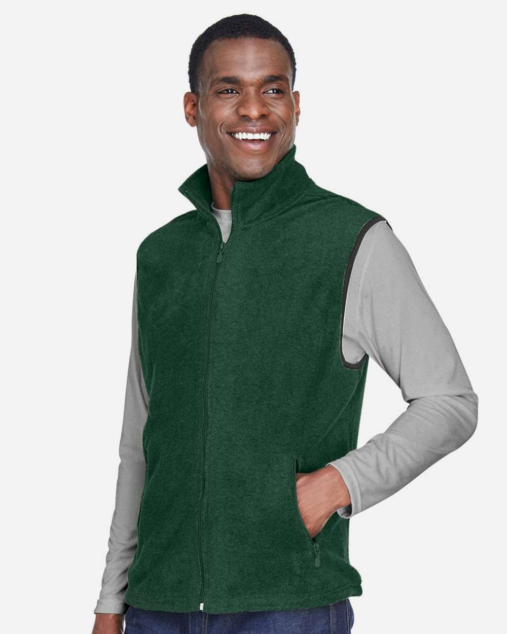 Unisex Fleece Full-Zip Vest