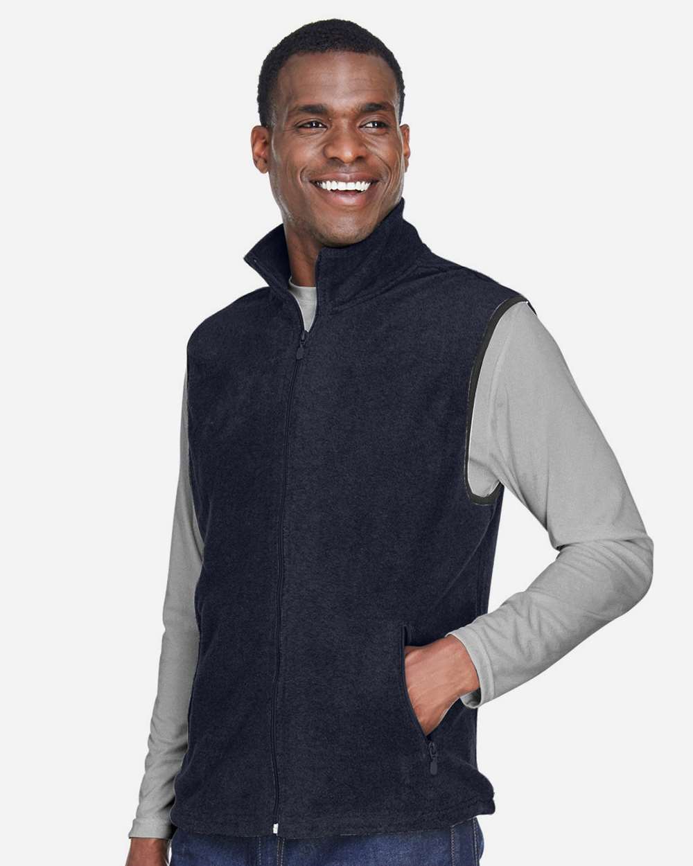 Unisex Fleece Full-Zip Vest