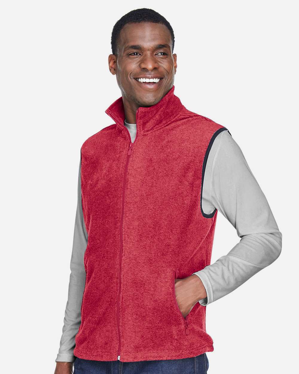 Unisex Fleece Full-Zip Vest