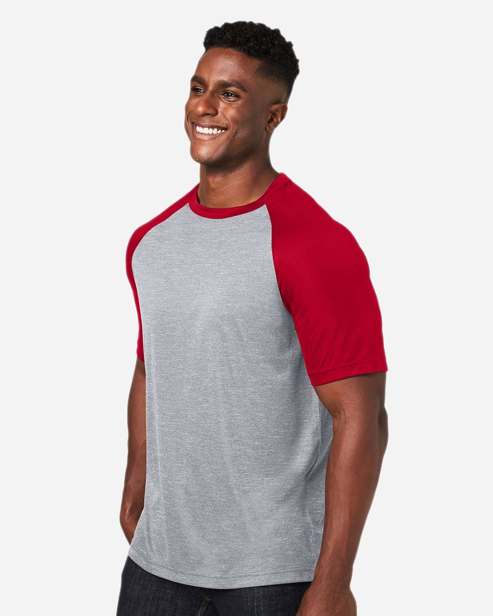 Unisex Zone Colorblock Raglan T-Shirt
