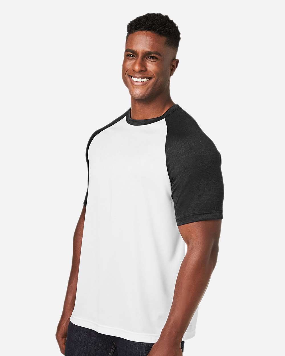 Unisex Zone Colorblock Raglan T-Shirt