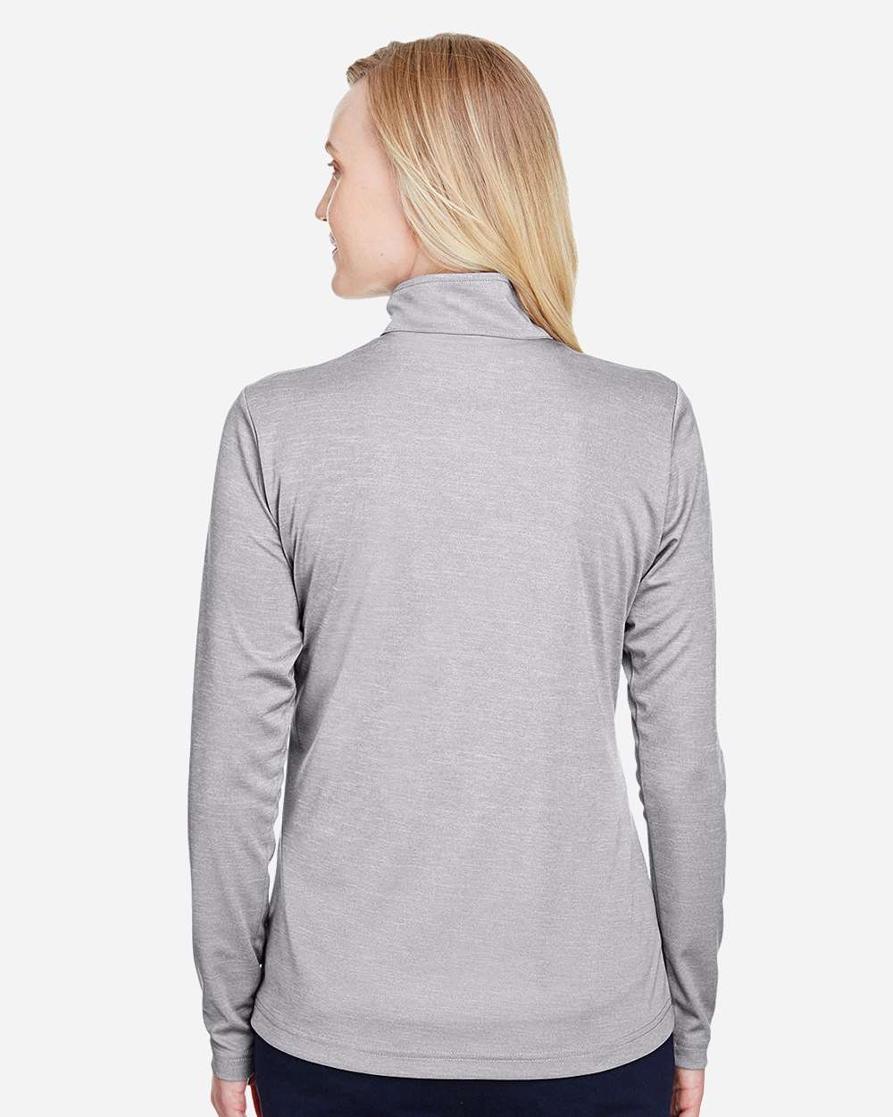 Women's Zone Sonic Heather Performance Quarter-Zip Pullover