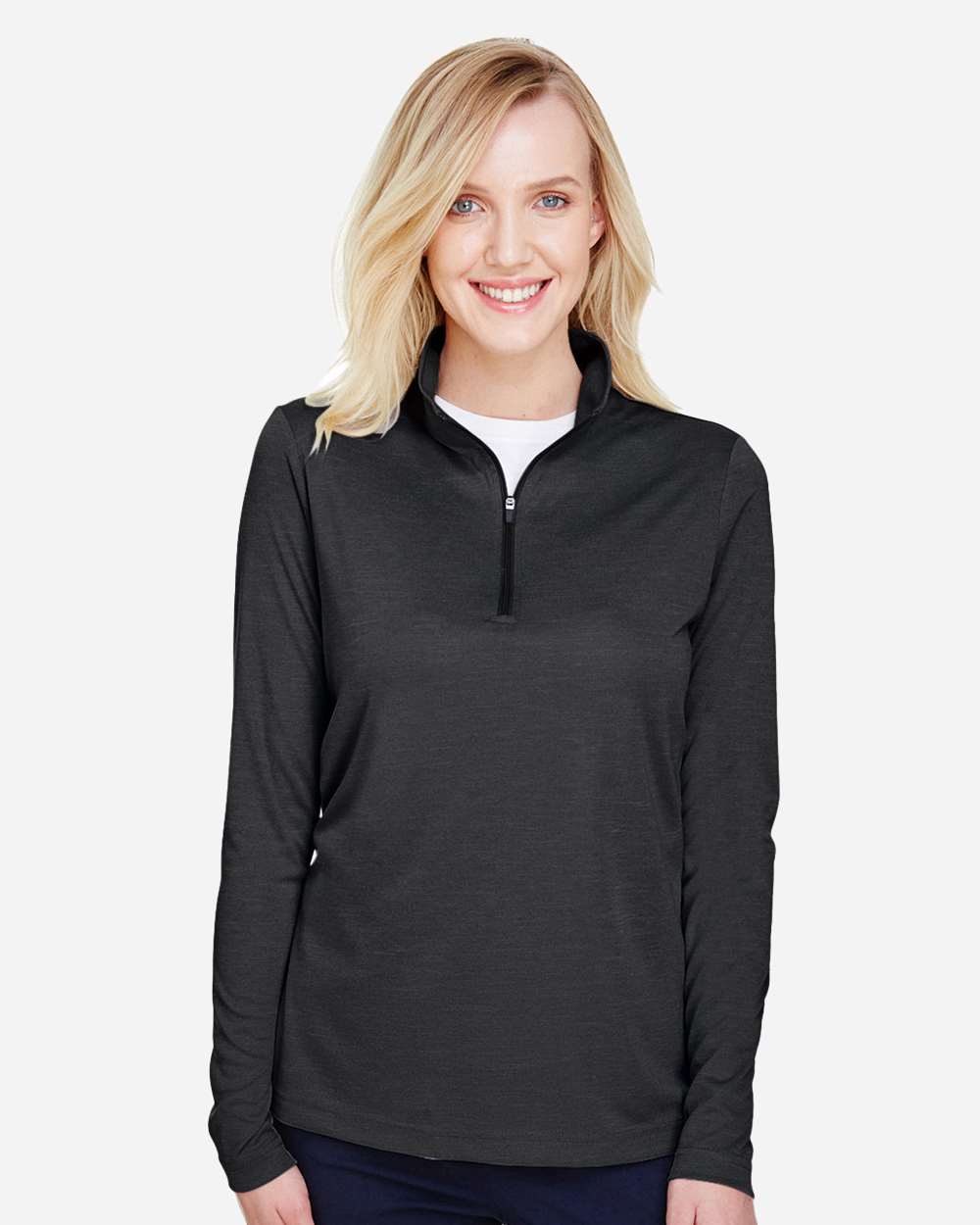 Women's Zone Sonic Heather Performance Quarter-Zip Pullover