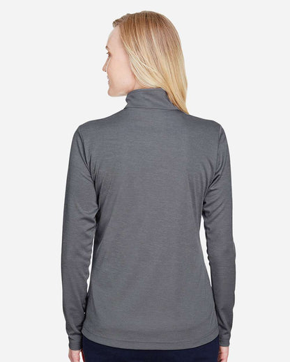 Women's Zone Sonic Heather Performance Quarter-Zip Pullover