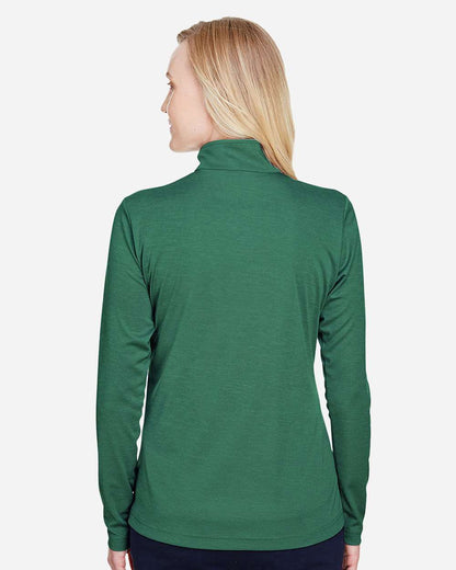 Women's Zone Sonic Heather Performance Quarter-Zip Pullover