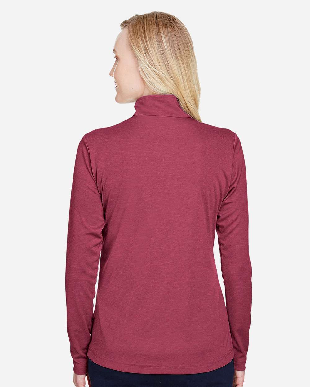 Women's Zone Sonic Heather Performance Quarter-Zip Pullover