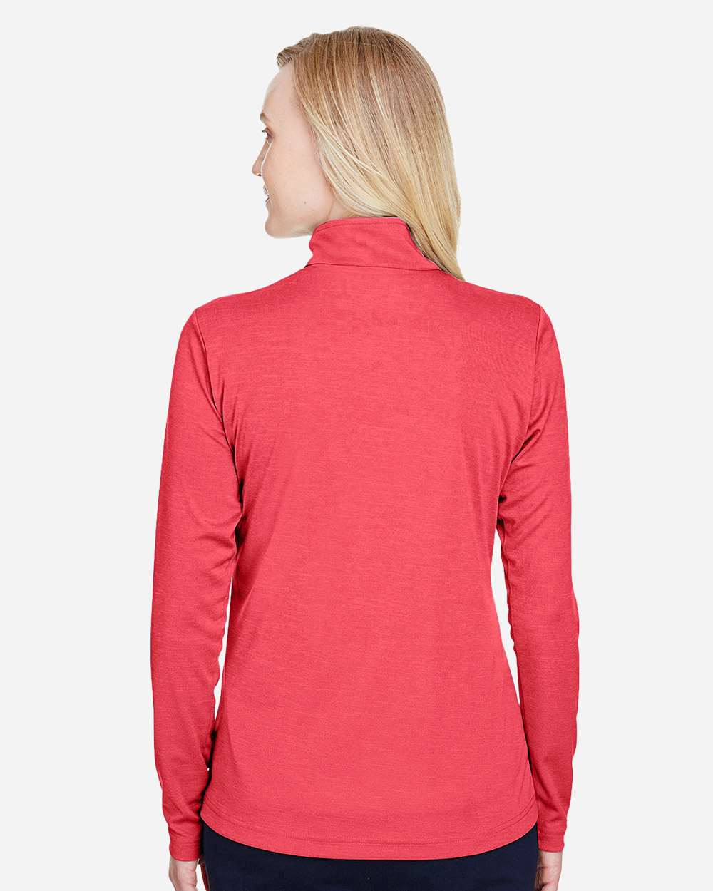 Women's Zone Sonic Heather Performance Quarter-Zip Pullover