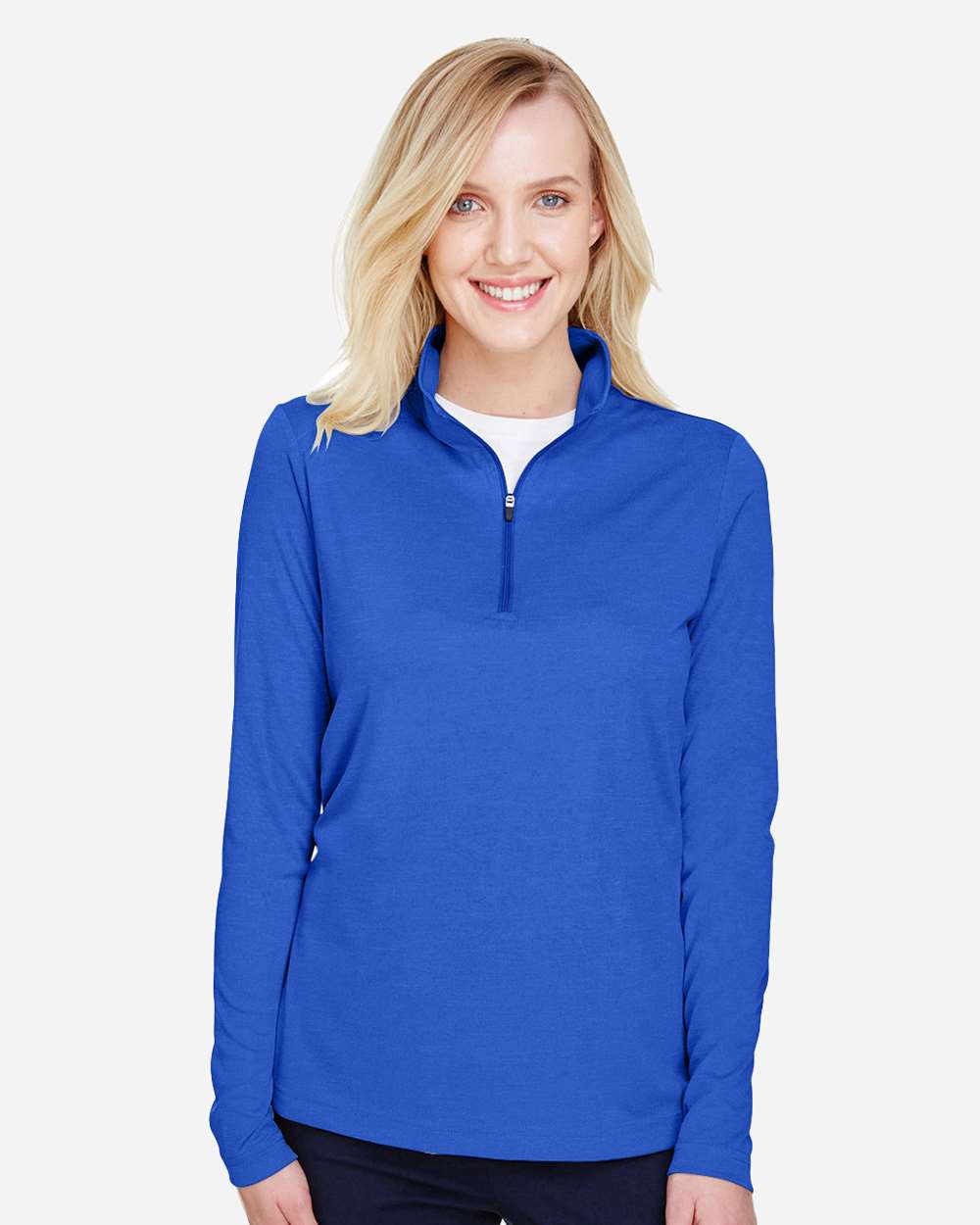 Women's Zone Sonic Heather Performance Quarter-Zip Pullover