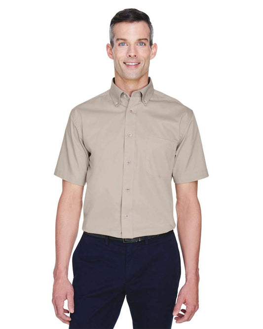 Men's Easy BlendÂ™ Twill Dress Shirt withÂ Stain-Release