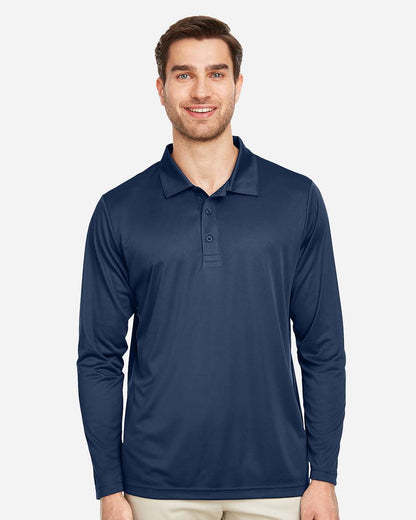 Men's Zone Performance Long Sleeve Polo
