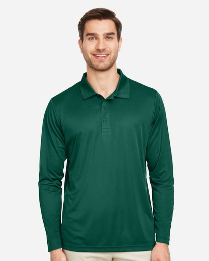 Men's Zone Performance Long Sleeve Polo