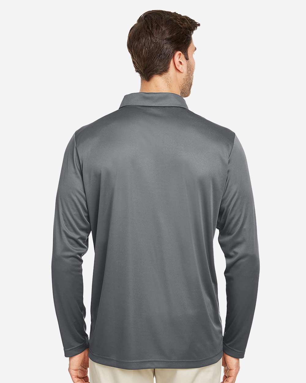 Men's Zone Performance Long Sleeve Polo