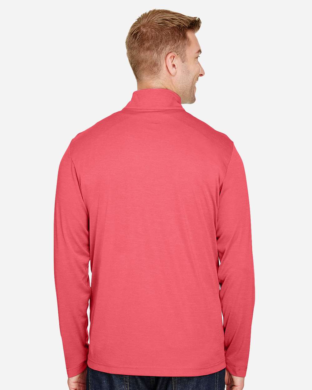 Men's Zone Sonic Heather Performance Quarter-Zip Pullover